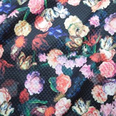 Ткань Дайвинг стеганый принт